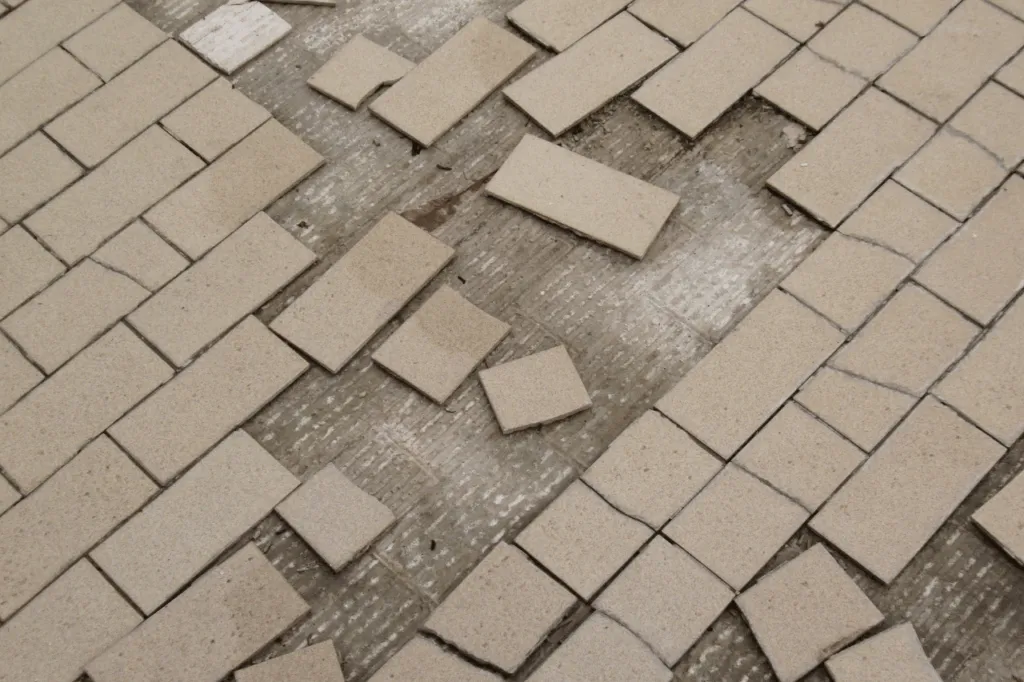 pavimento linoleum amianto