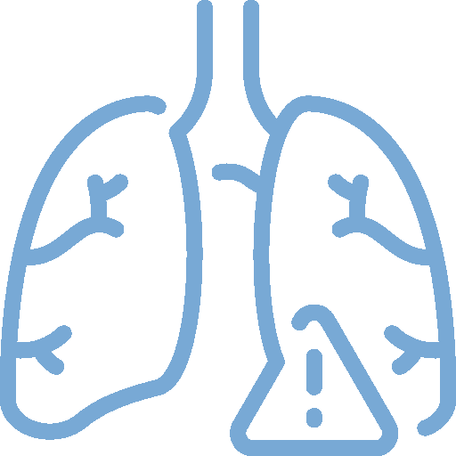 icona cancro ai polmoni