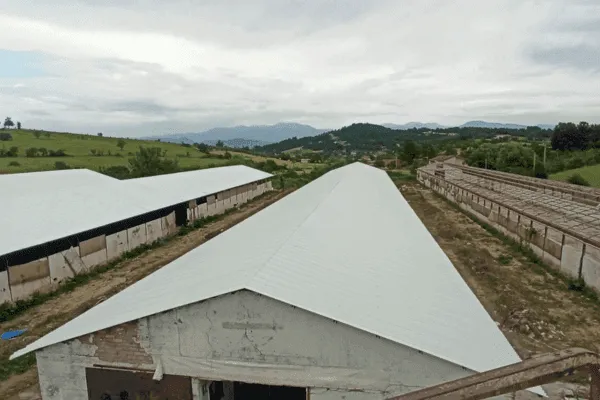 Cantiere di bonifica amianto in Campania