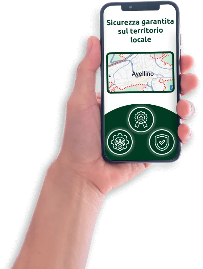 mockup telefono mappa avellino smaltimento amianto